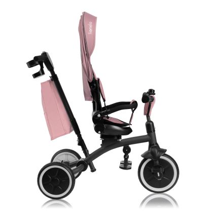 Lionelo - Dječji tricikl TRIS PLUS Pink Rose