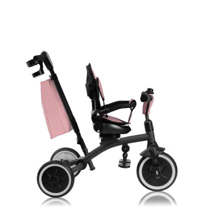 Lionelo - Dječji tricikl TRIS PLUS Pink Rose