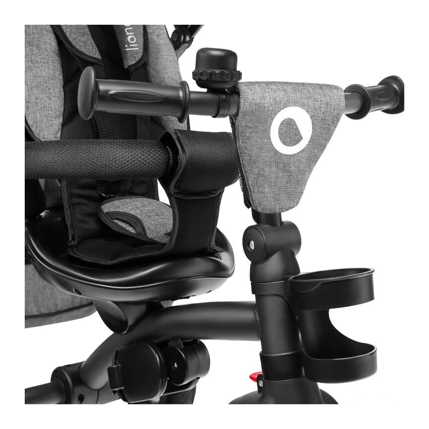 Lionelo - Dječji tricikl TRIS siva