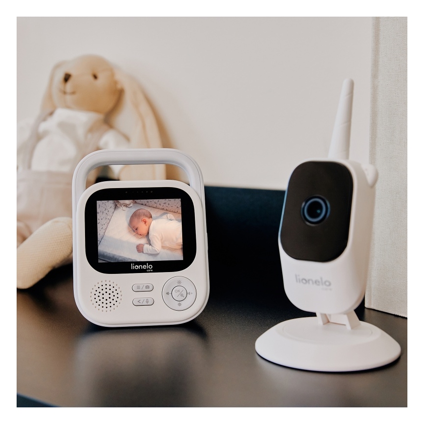 Lionelo - Dječji video monitor BABYLINE CAMERA 3.2 5V