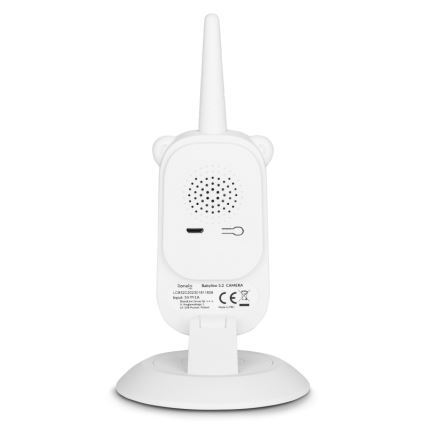 Lionelo - Dječji video monitor BABYLINE CAMERA 3.2 5V