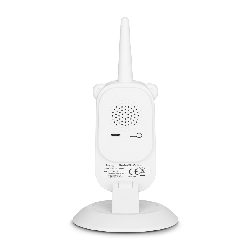 Lionelo - Dječji video monitor BABYLINE CAMERA 3.2 5V