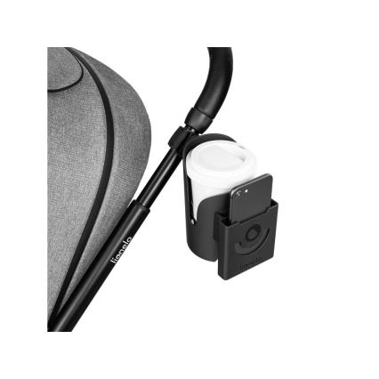 Lionelo - Držač pića za kolica OVE Black Onyx