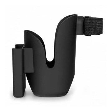 Lionelo - Držač za piće za dječja kolica OVE Black Onyx