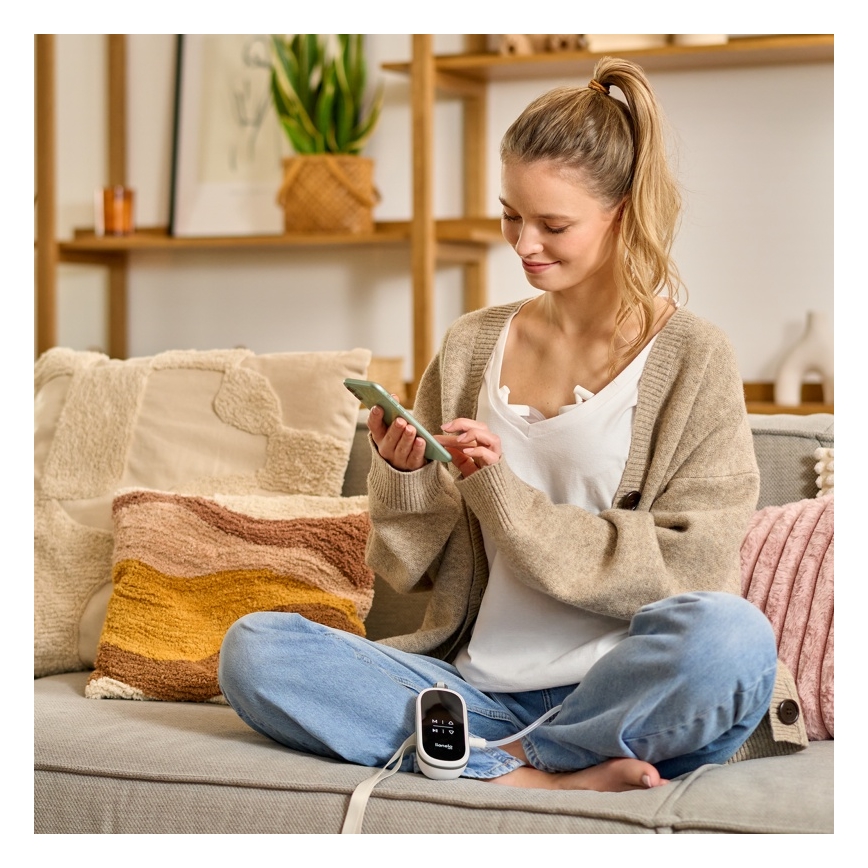 Lionelo - Električna punjiva dvostruka pumpa za majčino mlijeko TWEE FREE 5V 1500 mAh 150 ml