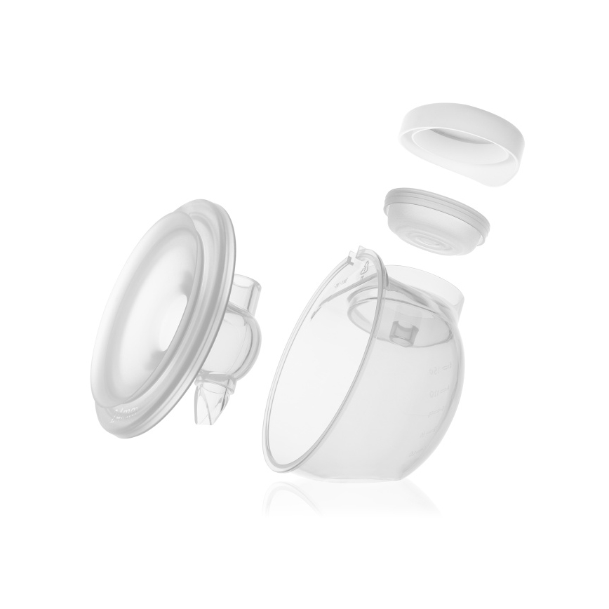 Lionelo - Električna punjiva dvostruka pumpa za majčino mlijeko TWEE FREE 5V 1500 mAh 150 ml