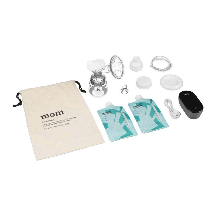 Lionelo - Punjiva električna pumpa za majčino mlijeko FIDI GO 5V 1200 mAh 150ml