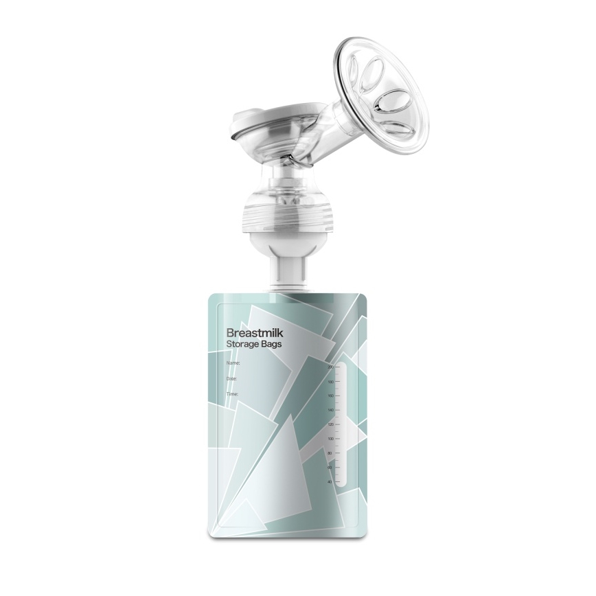 Lionelo - Električna punjiva dvostruka pumpa za izdajanje majčinog mlijeka TWEE GO 5V 1100 mAh 150 ml