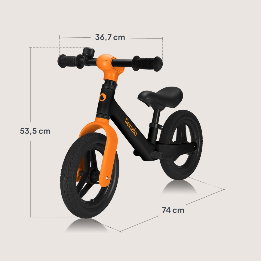 Lionelo - Guralica TONI Black Orange