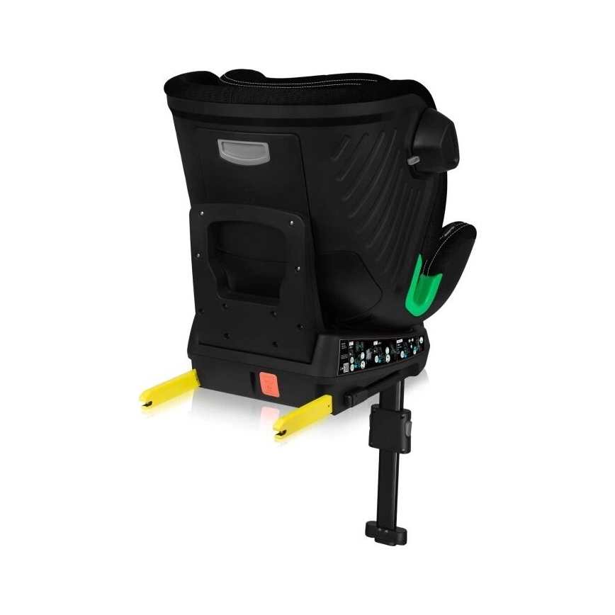 Lionelo - Autosjedalica s bazom, rotirajuća HARMONY i-Size 40-150 cm crna