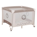 Lionelo - Igraća ograda BONNIE Beige Sand