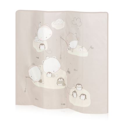 Lionelo - Igraća ograda BONNIE Beige Sand