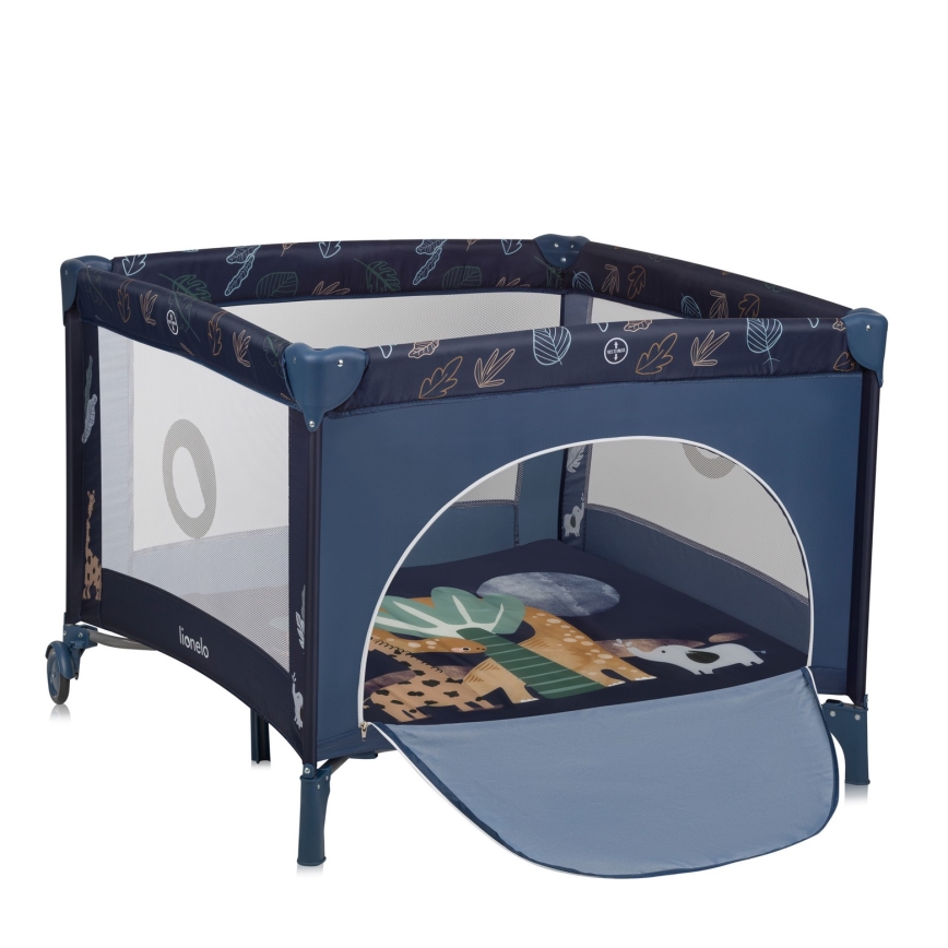 Lionelo - Igraća ograda BONNIE Blue Navy