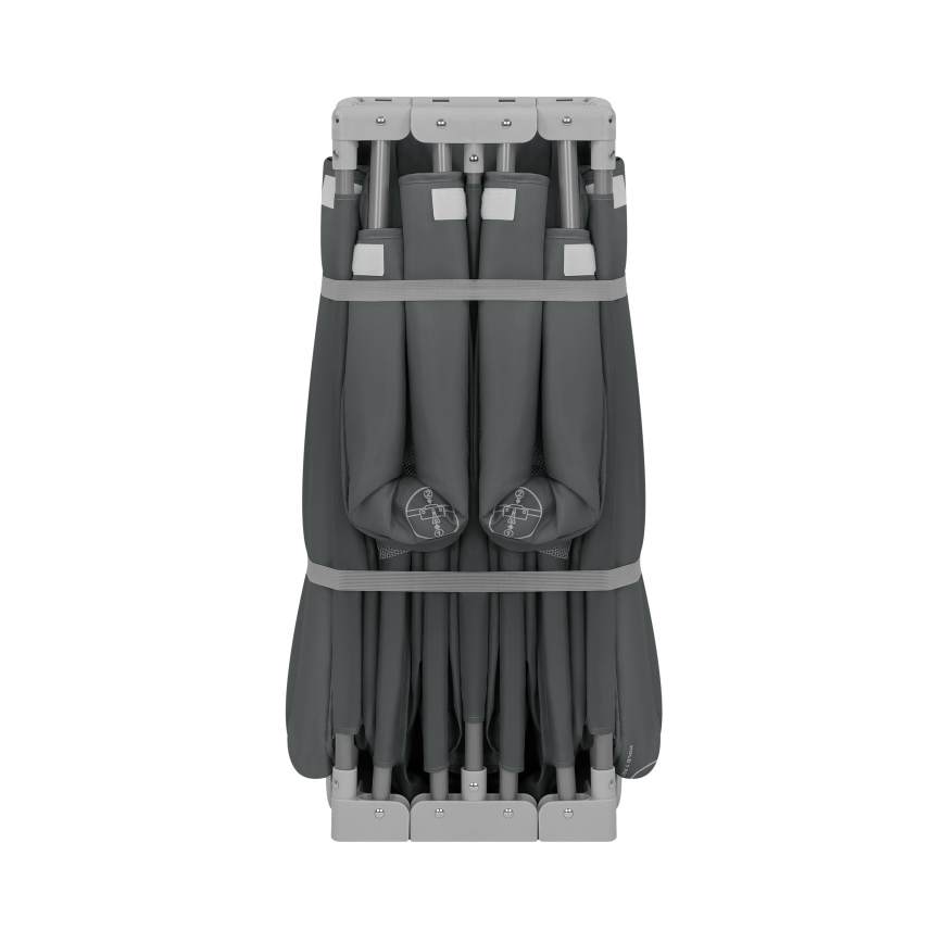 Lionelo - Igraća ograda FLORENCE Siva grafit