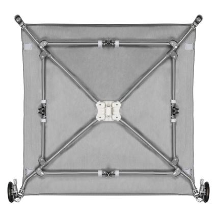 Lionelo - Igraća ogradica MILLE sivo-zelena