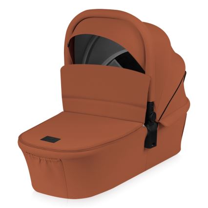 Lionelo - Kombinirana 3u1 dječja kolica MIKA PLUS Brown Rust