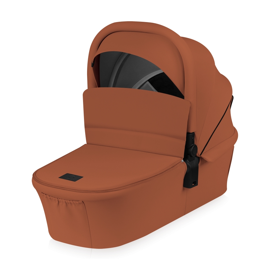 Lionelo - Kombinirana 3u1 dječja kolica MIKA PLUS Brown Rust