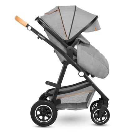 Lionelo - Kombinirana dječja kolica 2 u 1 AMBER Grey Stone