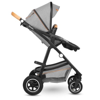 Lionelo - Kombinirana dječja kolica 2 u 1 AMBER Grey Stone