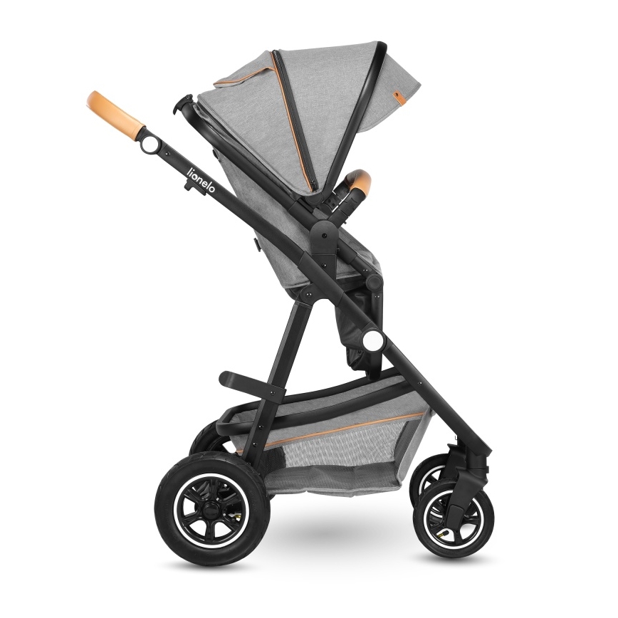 Lionelo - Kombinirana dječja kolica 2 u 1 AMBER Grey Stone
