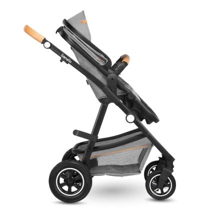 Lionelo - Kombinirana dječja kolica 2 u 1 AMBER Grey Stone