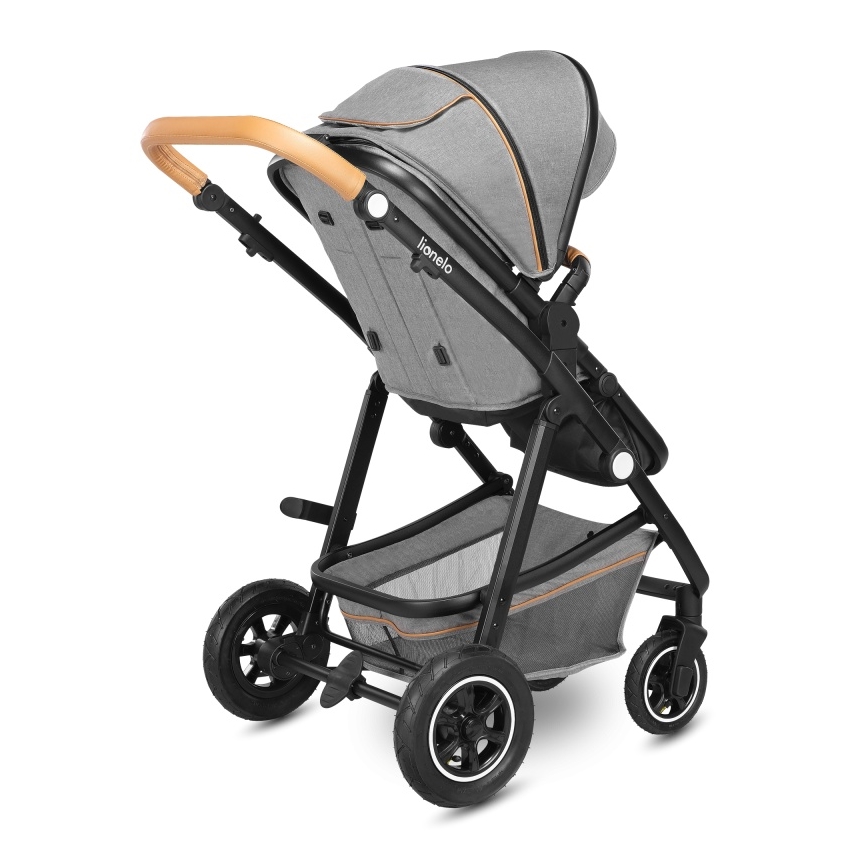 Lionelo - Kombinirana dječja kolica 2 u 1 AMBER Grey Stone