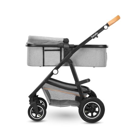 Lionelo - Kombinirana dječja kolica 2 u 1 AMBER Grey Stone