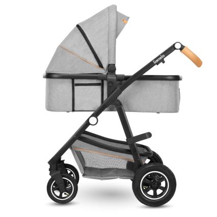 Lionelo - Kombinirana dječja kolica 2 u 1 AMBER Grey Stone