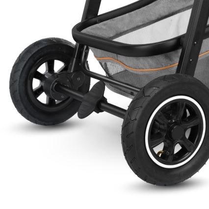 Lionelo - Kombinirana dječja kolica 2 u 1 AMBER Grey Stone