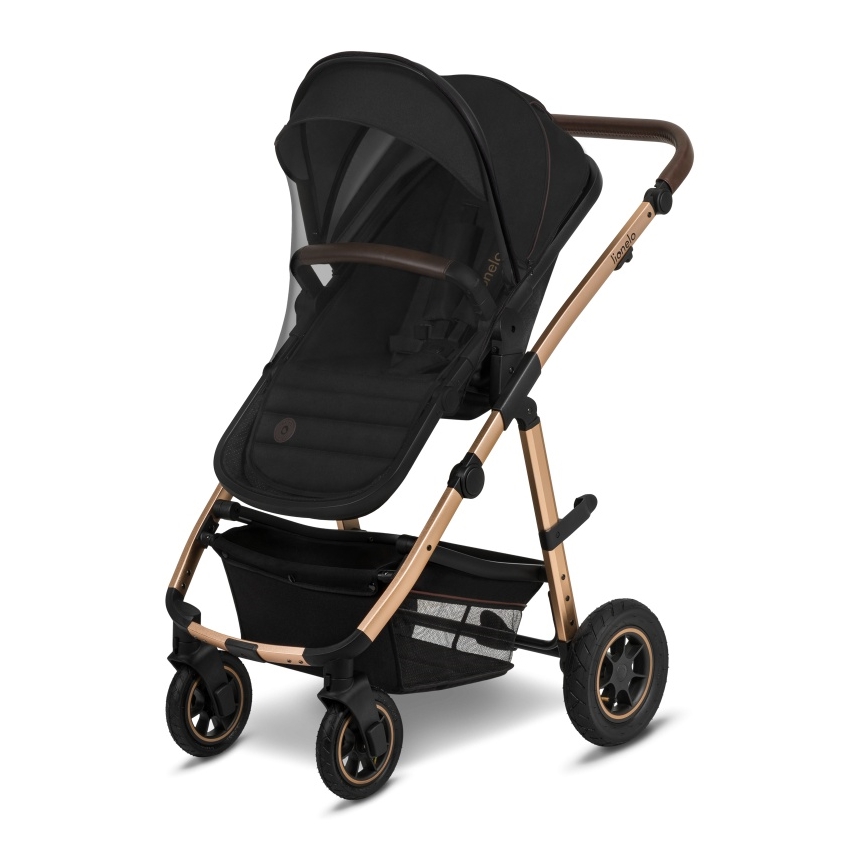 Lionelo - Kombinirana dječja kolica 2u1 AMBER Black Onyx