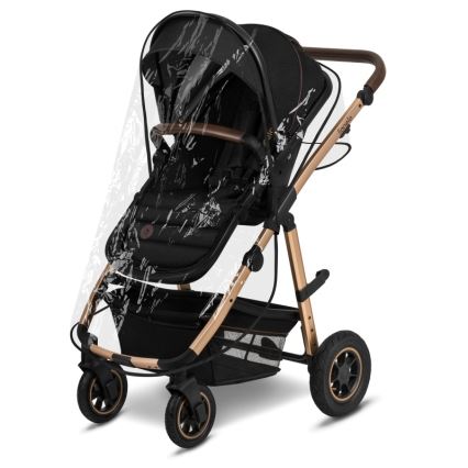 Lionelo - Kombinirana dječja kolica 2u1 AMBER Black Onyx