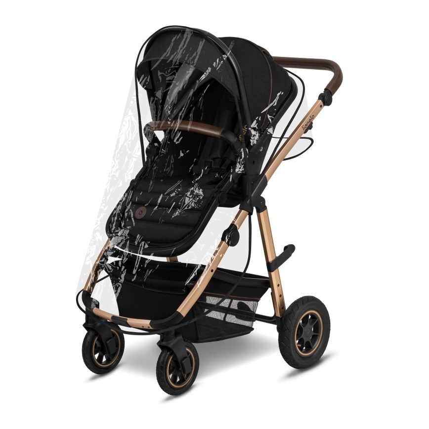 Lionelo - Kombinirana dječja kolica 2u1 AMBER Black Onyx