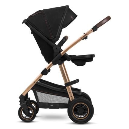 Lionelo - Kombinirana dječja kolica 2u1 AMBER Black Onyx