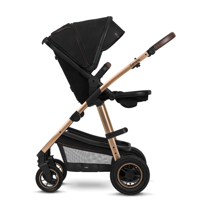 Lionelo - Kombinirana dječja kolica 2u1 AMBER Black Onyx