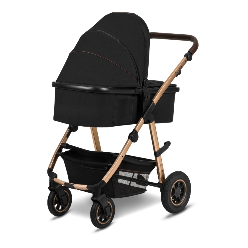 Lionelo - Kombinirana dječja kolica 2u1 AMBER Black Onyx