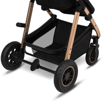Lionelo - Kombinirana dječja kolica 2u1 AMBER Black Onyx