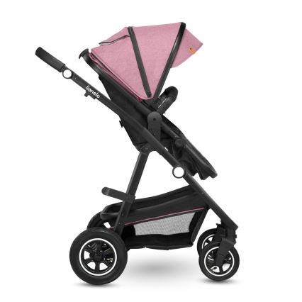 Lionelo - Kombinirana dječja kolica 2u1 AMBER Pink Rose