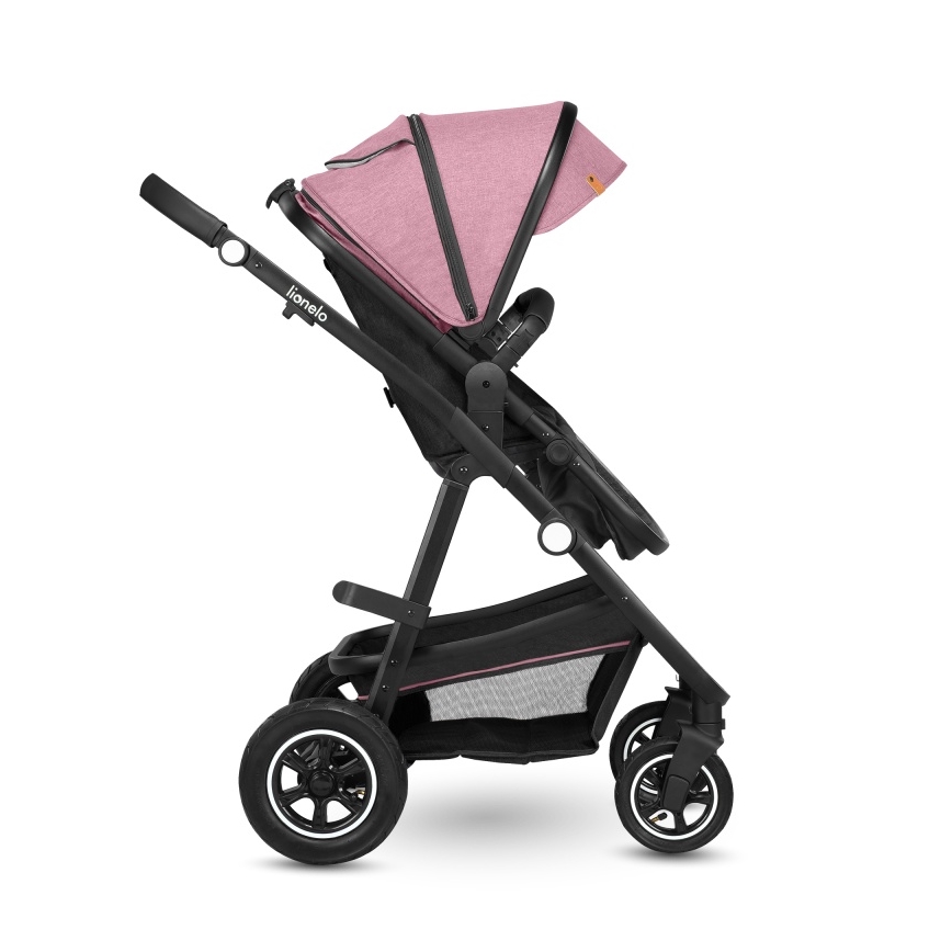 Lionelo - Kombinirana dječja kolica 2u1 AMBER Pink Rose