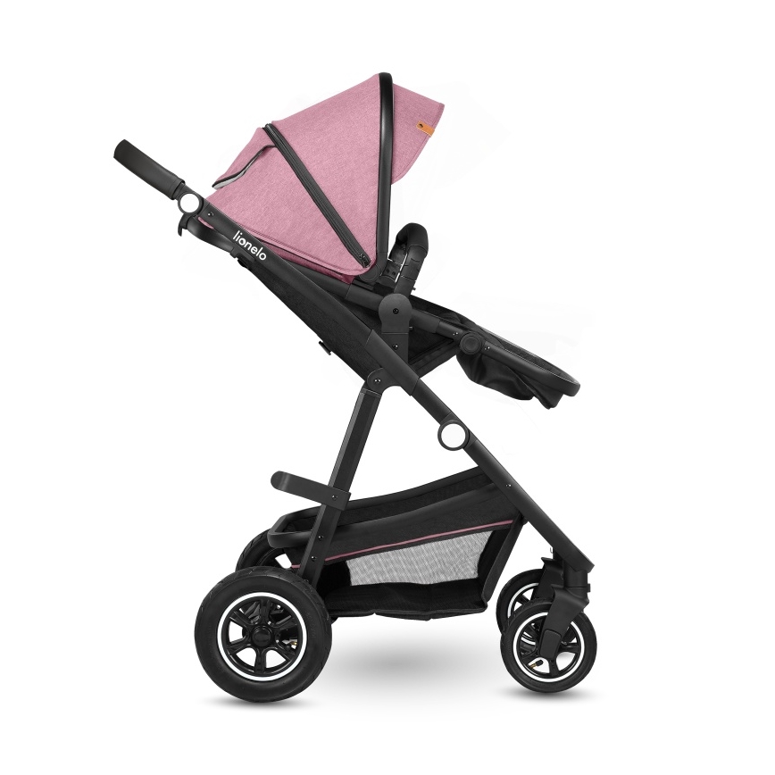 Lionelo - Kombinirana dječja kolica 2u1 AMBER Pink Rose