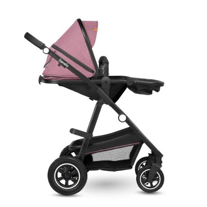Lionelo - Kombinirana dječja kolica 2u1 AMBER Pink Rose