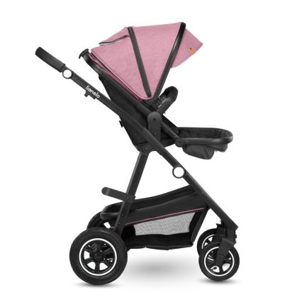 Lionelo - Kombinirana dječja kolica 2u1 AMBER Pink Rose