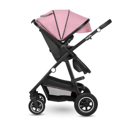 Lionelo - Kombinirana dječja kolica 2u1 AMBER Pink Rose
