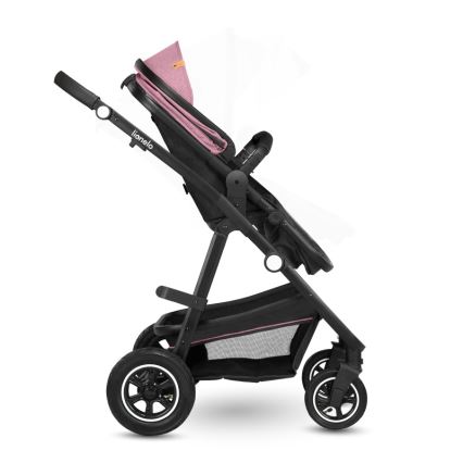 Lionelo - Kombinirana dječja kolica 2u1 AMBER Pink Rose