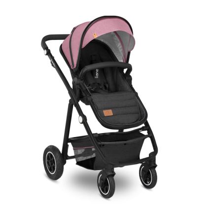 Lionelo - Kombinirana dječja kolica 2u1 AMBER Pink Rose