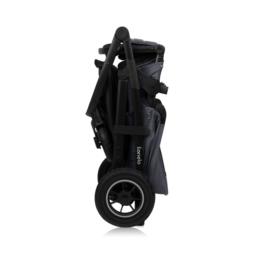 Lionelo - Kombinirana dječja kolica 2u1 AMBER PLUS siva grafit