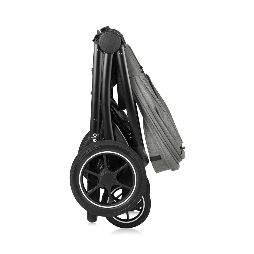 Lionelo - Kombinirana dječja kolica 2u1 MERIL Sivi kamen