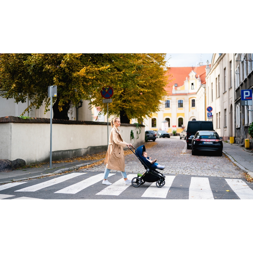 Lionelo - Kombinirana dječja kolica 2u1 MIKA Blue Navy