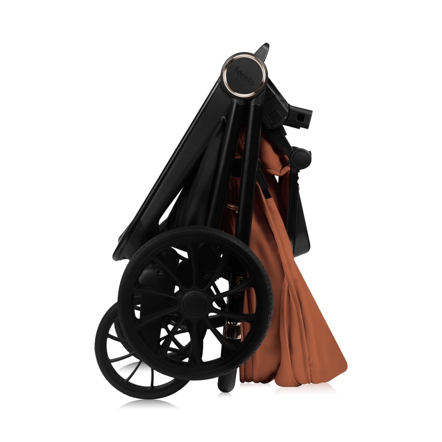 Lionelo - Kombinirana dječja kolica 2u1 MIKA PLUS rđasto-smeđa