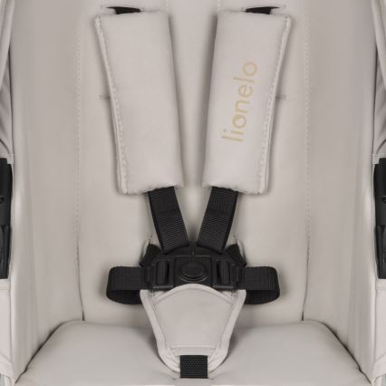 Lionelo - Kombinirana dječja kolica 3 u 1 AMBER PLUS Beige Sand