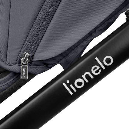 Lionelo - Kombinirana dječja kolica 3 u 1 LAYLA Grey Stone